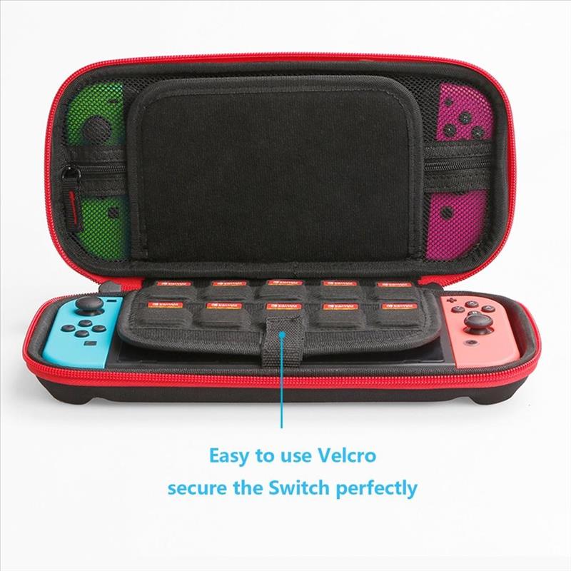 2020 Newest Design Hard Eva Protective Travel Carrying Switch Case Zip Case For Nintendo